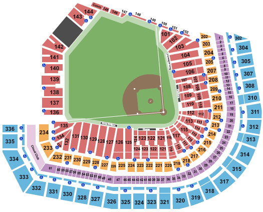 Oracle Park Giants Seating Chart